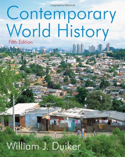 Contemporary World History Fifth Edition 5th Edition William J Duiker