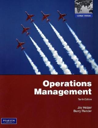 Operations Management 10th Edition 10th Edition Jay Heizer Barry Render