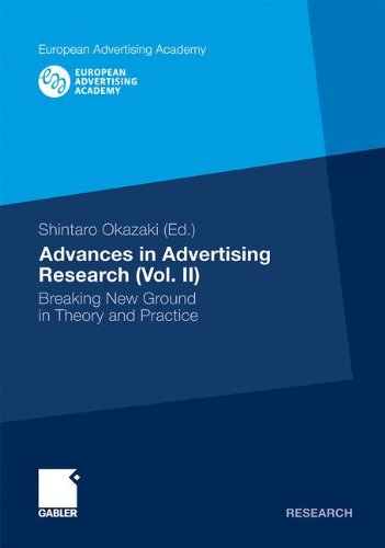 Advances In Advertising Research Volume 2 2011th Edition Shintaro Okazaki