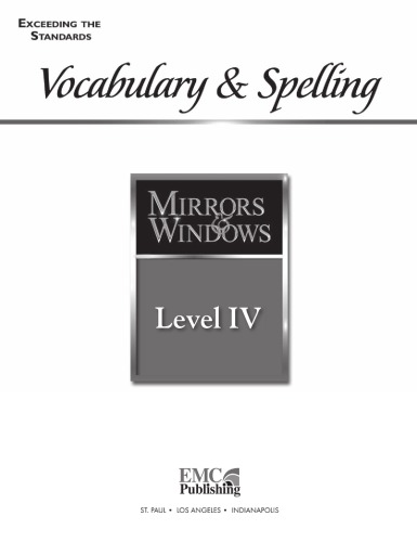 Emc Mirrors Windows Level Iv Exceeding The Standards Vocabulary Spelling Emc Staff