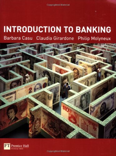 Introduction To Banking Barbara Casu Claudia Girardone Philip Molyneux