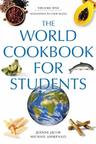 The World Cookbook For Students 5 Volumes Set Jeanne Jacob Michael Ashkenazi