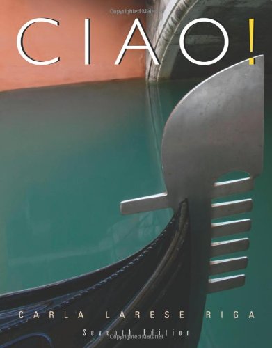Ciao 7th Edition Carla Larese Riga