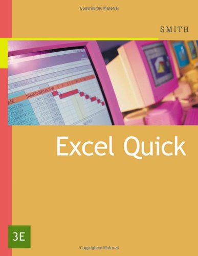 Excel Quick 3rd Edition 3rd Edition Gaylord N Smith