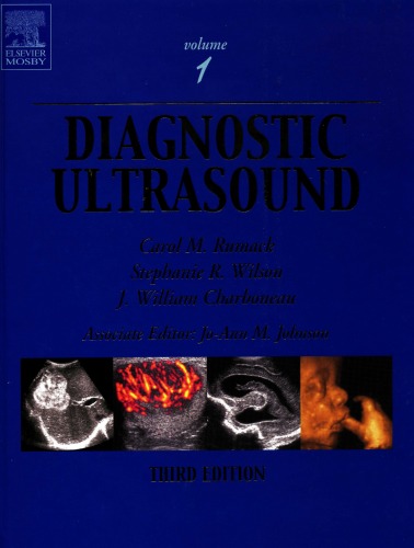 Diagnostic Ultrasound Volume 1 3rd Edition Carol M Rumack Stephanie R Wilson
