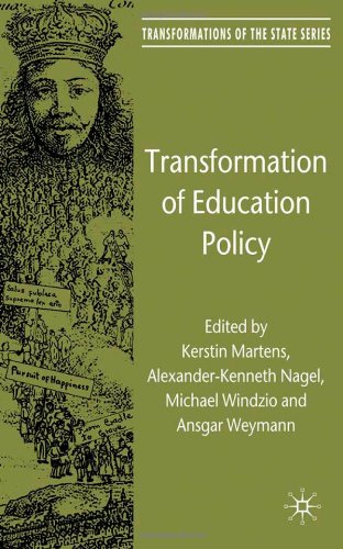 Transformation Of Education Policy Transformations Of The State Kerstin Martens