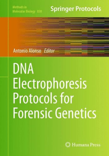 Dna Electrophoresis Protocols For Forensic Genetics 2012th Edition Antonio Alonso