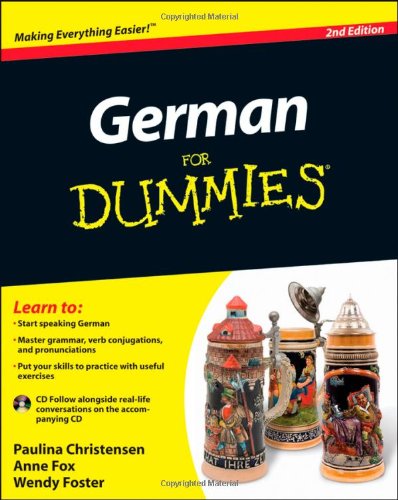German For Dummies For Dummies Language Literature 2nd Paulina Christensen