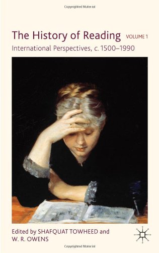 The History Of Reading Volume 1 International Perspectives C 15001990 Wr Owens