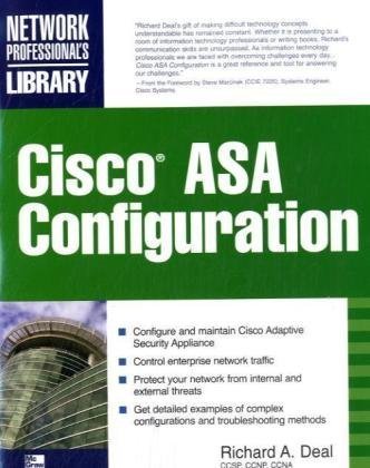 Cisco Asa Configuration Networking Professionals Library 1st Edition Richard Deal