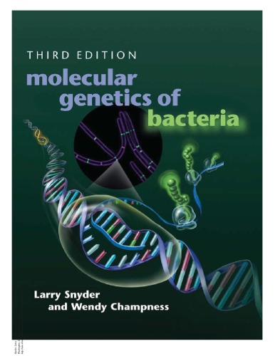 Molecular Genetics Of Bacteria 3rd Edition 3rd Edition Larry Snyder