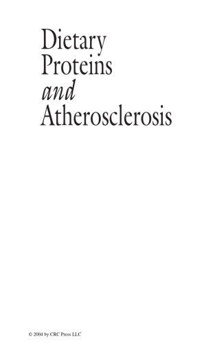 Dietary Proteins And Atherosclerosis Gérard Debry