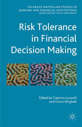 Risk Tolerance In Financial Decision Making Palgrave Macmillan Studies In Banking And Financial Institutions 1st Edition Caterina Lucarelli