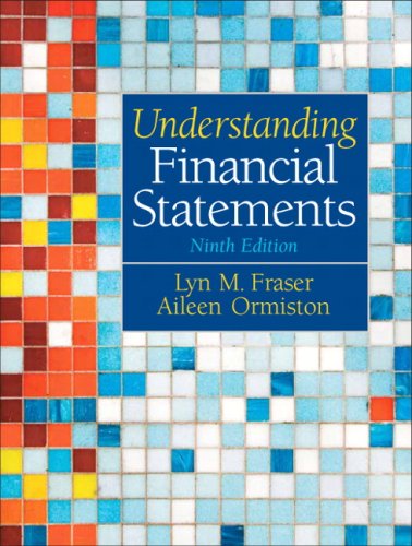 Understanding Financial Statements 9th Edition 9th Aileen M Ormiston
