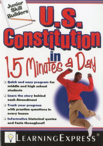 Us Constitution In 15 Minutes A Day Junior Skill Builders Learningexpress