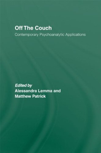 Off The Couch Contemporary Psychoanalytic Applications 1st Edition Alessandra Lemma