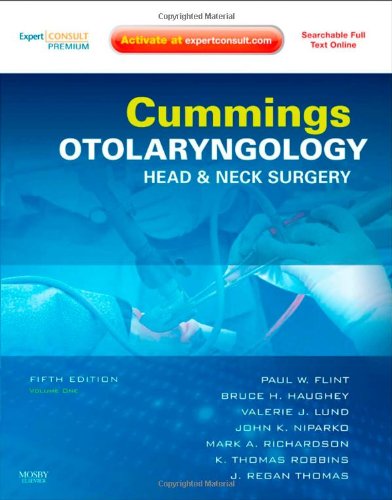 Cummings Otolaryngology Head And Neck Surgery 5th Edition 5th Edition Paul W Flint Md
