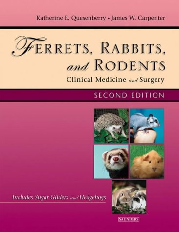 Ferrets Rabbits And Rodents Clinical Medicine And Surgery Ferrets Rabbits Rodents 2nd Edition Katherine Quesenberry Dvm