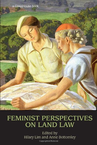 Feminist Perspectives On Land Law New Edition Hilary Lim Anne Bottomley