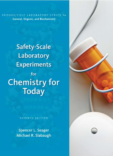 Safetyscale Laboratory Experiments For Chemistry For Today 7 Ed 7th Edition Seager Spencer L Slabaugh Michael R