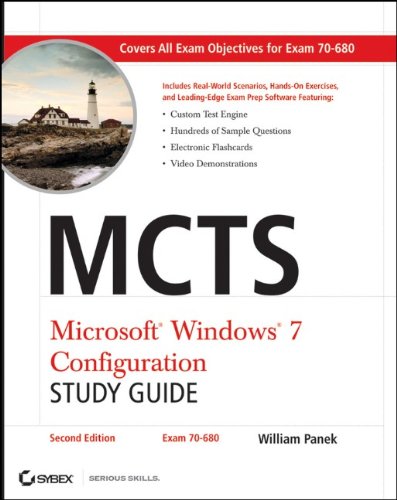 Mcts Microsoft Windows 7 Configuration Study Guide Second Edition Exam 70680 2nd Edition William Panek