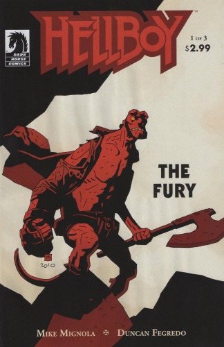 Hellboy The Fury 1 Mike Mignola Cover Duncan Fegredo
