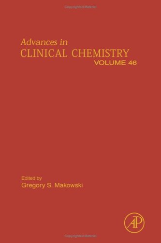 Advances In Clinical Chemistry Vol 46 1st Gregory S Makowski Ed