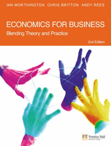 Economics For Business Blending Theory And Practice 2nd Edition Ian Worthington