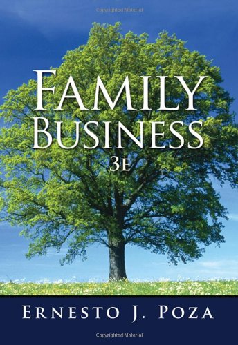 Family Business Third Edition 3rd Edition Ernesto J Poza