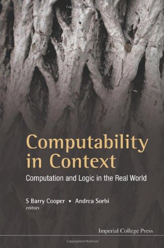 Computability In Context Computation And Logic In The Real World S Barry Cooper