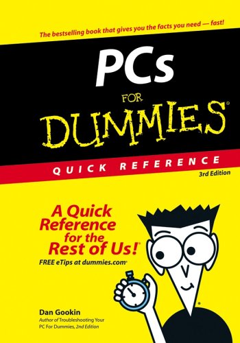 Pcs For Dummies Quick Reference 3rd Edition Dan Gookin