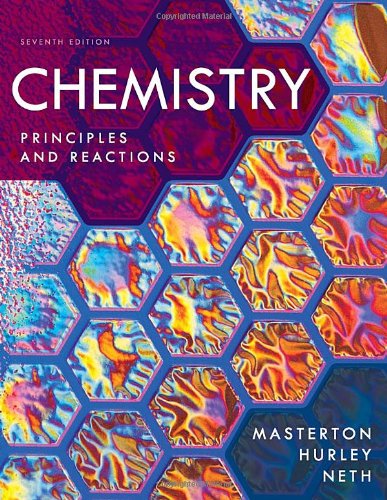 Chemistry Principles And Reactions Seventh Edition 7th William L Masterton
