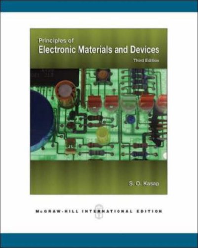 Principles Of Electronic Materials And Devices So Kasap 3rd S O Kasap