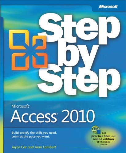 Microsoft Access 2010 Step By Step Step By Step Microsoft Joan Lambert Iii