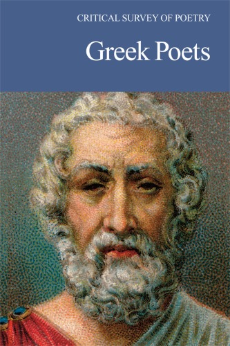 Greek Poets Critical Survey Of Poetry Rosemary M Canfield Reisman