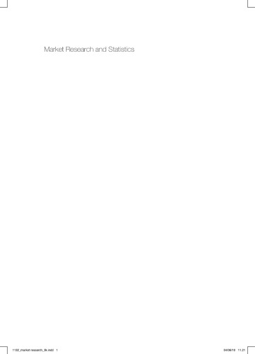 Market Research And Statistics International Marketing And Sales 1st Poul K Faarup