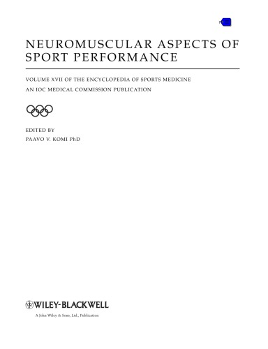 Neuromuscular Aspects Of Sport Performance Paavo V Komi