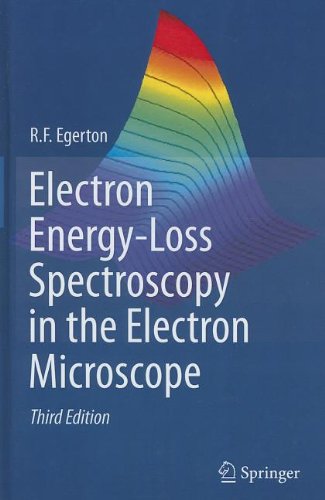 Electron Energyloss Spectroscopy In The Electron Microscope 3rd Edition Rf Egerton Auth