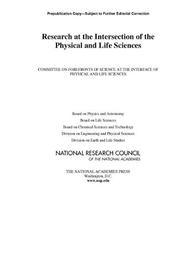 Research At The Intersection Of The Physical And Life Sciences Committee On Forefronts Of Science At The Interface Of Physical And Life Sciences