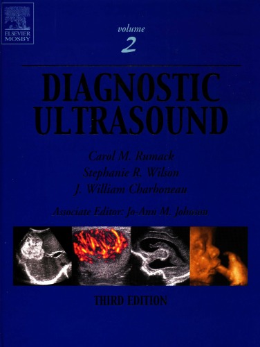 Diagnostic Ultrasound Volume 2 3rd Edition Carol M Rumack Stephanie R Wilson