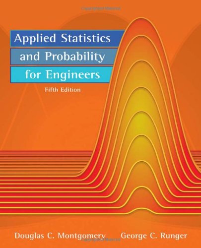 Applied Statistics And Probability For Engineers 5th Edition 5th Douglas C Montgomery