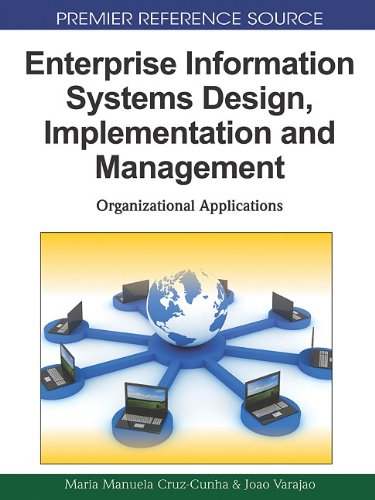Enterprise Information Systems Design Implementation And Management Organizational Applications First Maria Manuela Cruzcunha