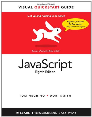 Javascript Visual Quickstart Guide 8th Edition 8th Edition Tom Negrino