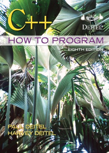 C How To Program 8th Edition 8th Paul Deitel Harvey Deitel
