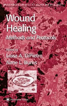 Wound Healing Methods And Protocols Methods In Molecular Medicine 1st Edition Luisa A Dipietro