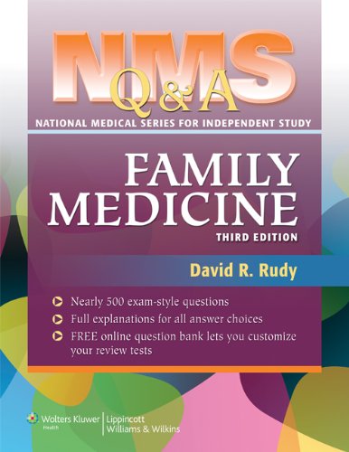 Nms Qa Family Medicine 3rd Edition 3rd Edition David R Rudy