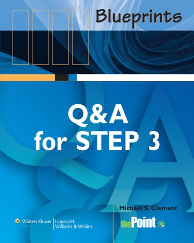 Blueprints Qa For Step 3 1st Edition Michael S Clement