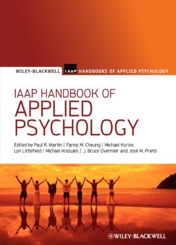 Iaap Handbook Of Applied Psychology 1st Edition Paul R Martin