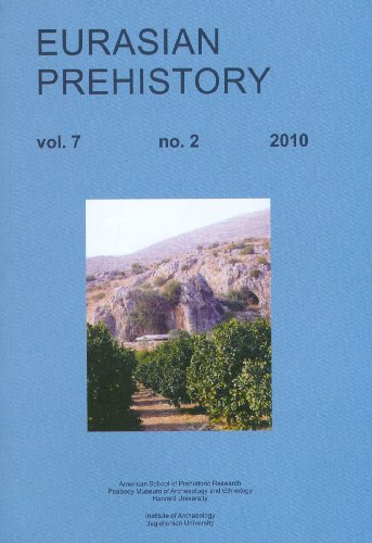 Klissoura Cave 1 Argolid Greece The Upper Palaeolithic Sequence Eurasian Prehistory 7 2 2010 Issue 2 Janusz K Kozowski And Mary C Stiner Editors