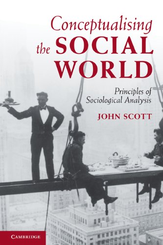 Conceptualising The Social World Principles Of Sociological Analysis John Scott